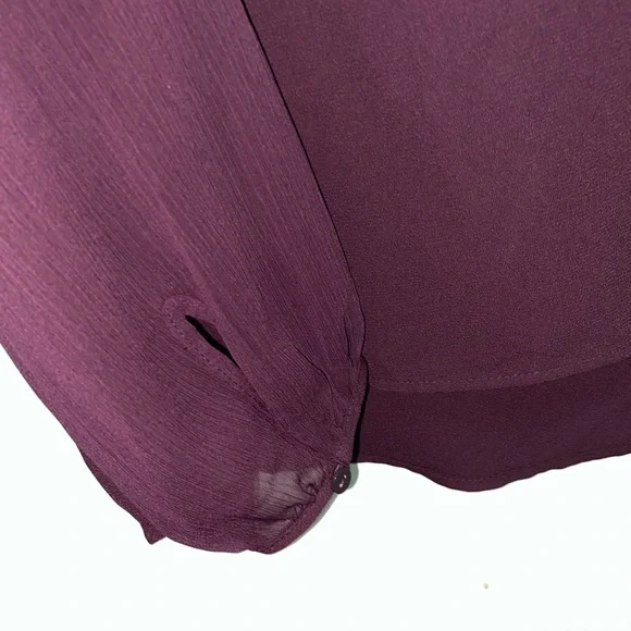 Apt. 9 Women's Purple Blouse - Picture 3 of 11